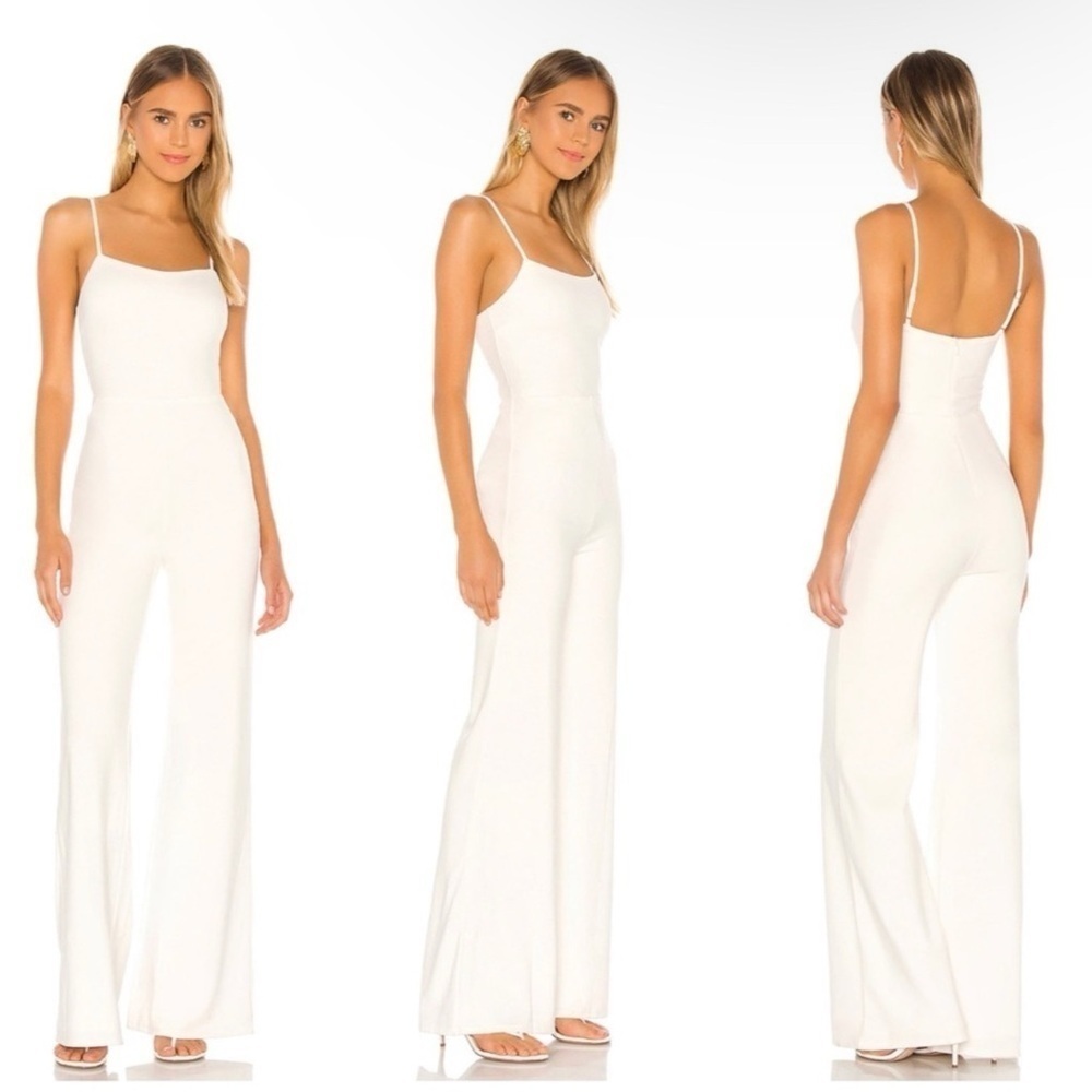 Lovers and Friends Lavinia Jumpsuit in White Size S